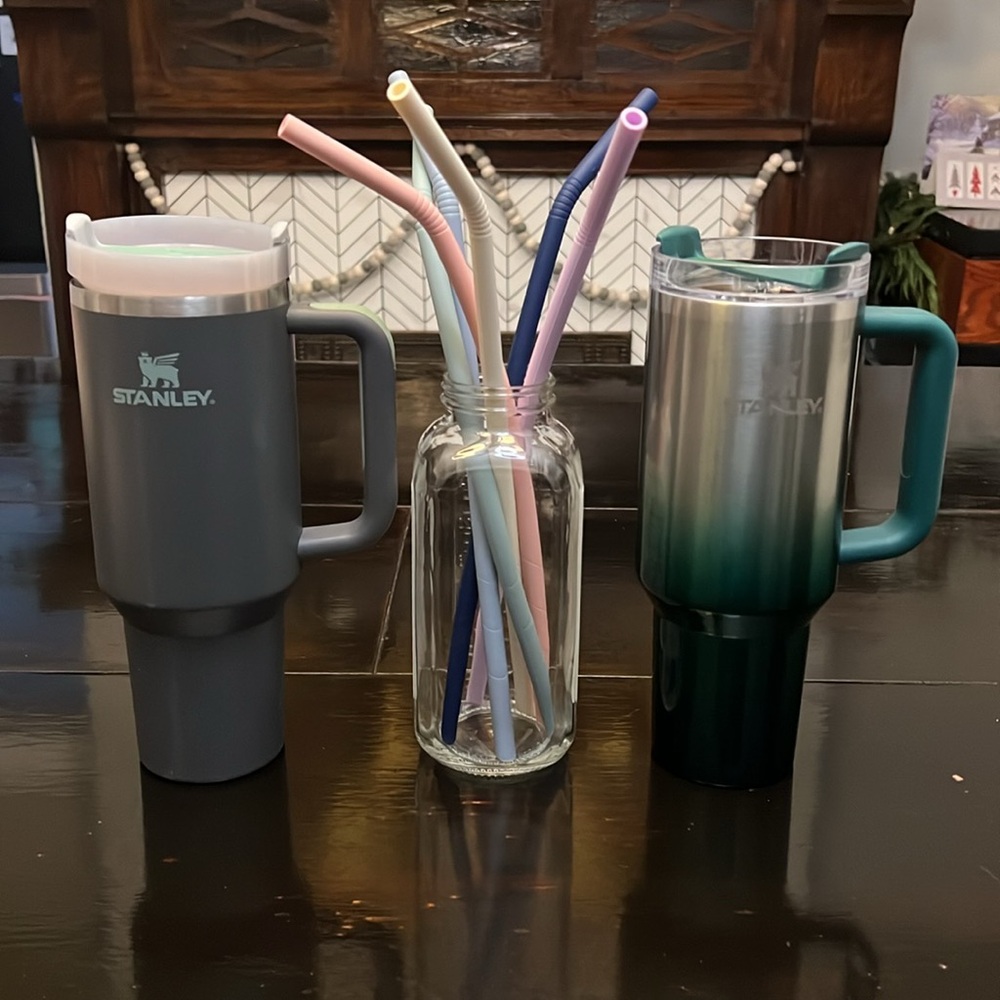 Two Stanley 40oz Quencher Tumblers